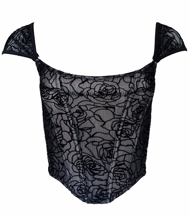 REVERIE CORSET IN BLACK