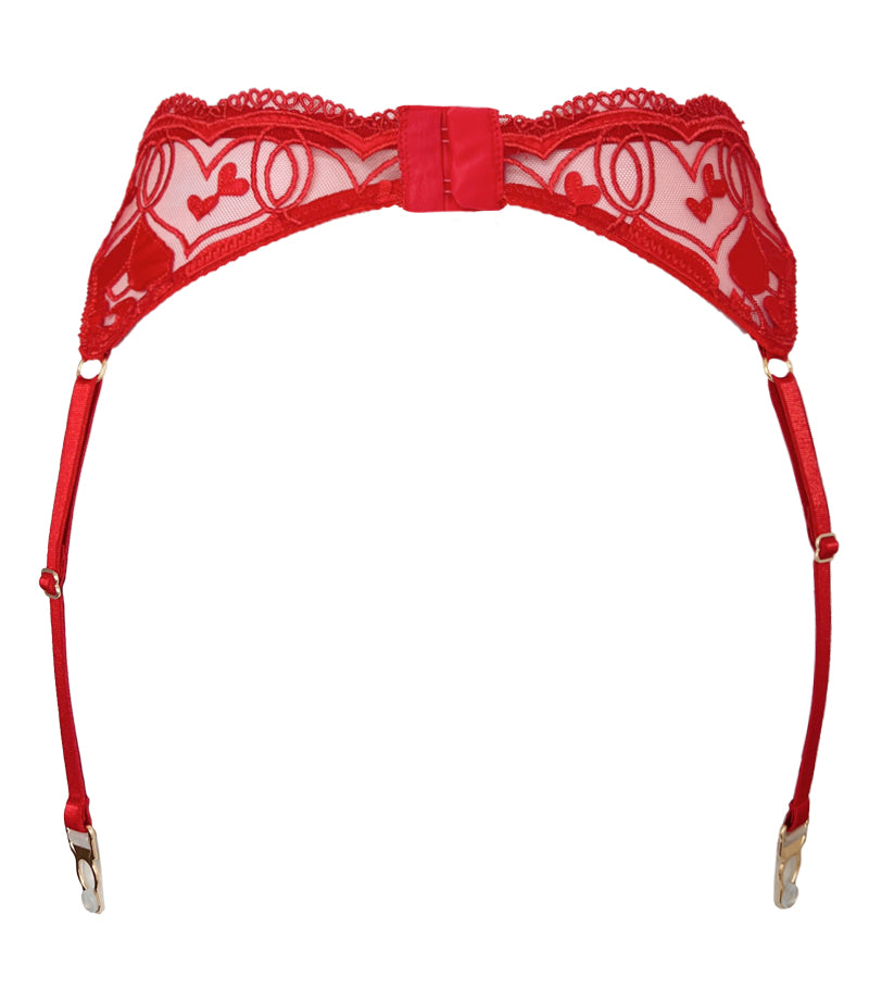 BE MY VALENTINE GARTER BELT