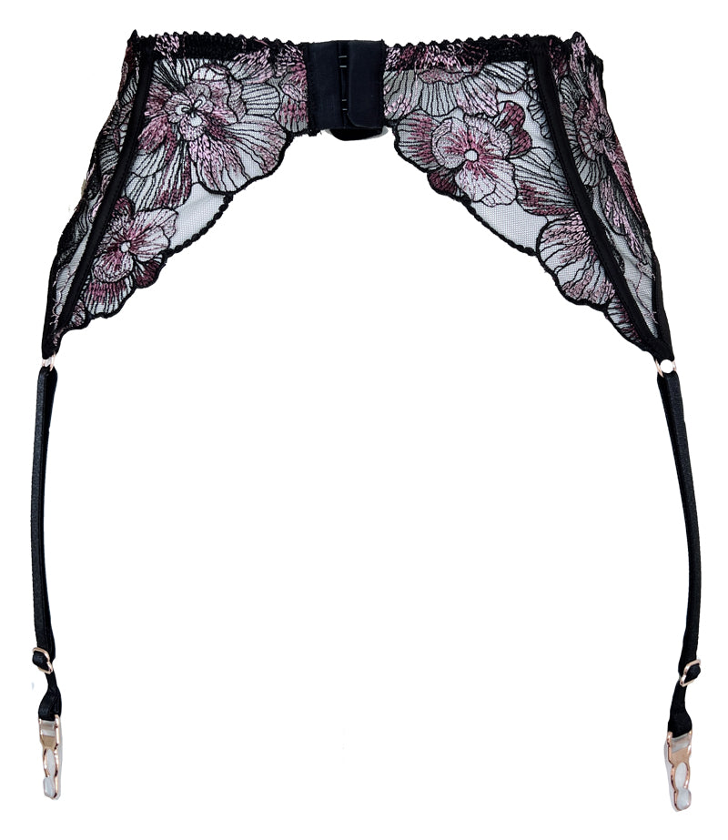 BLACK SWAN GARTER BELT