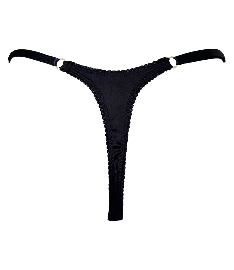 RITA THONG IN BLACK