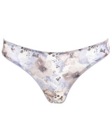 GREY BLOSSOMS THONG